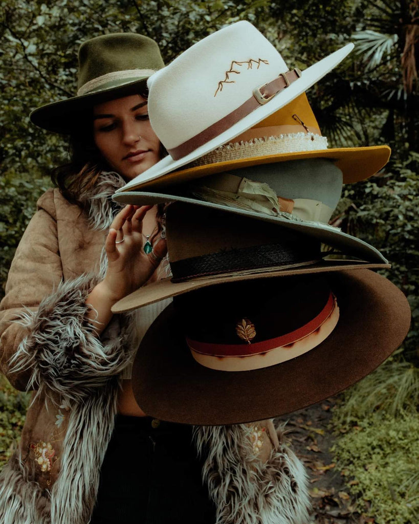 In collaboration with Get Outside, Bush Exchange brings you a unique collection of Australian-designed and hand-crafted hats. Made from felt, leather and silk.