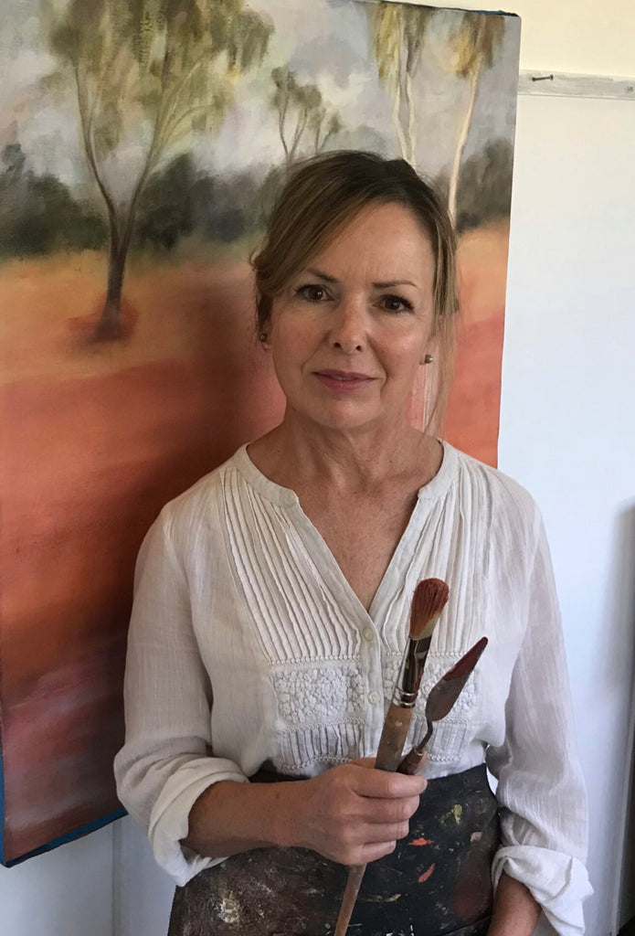Bush Exchange | Feature Artist - Sue Helmot - Sue Helmot is a contemporary Australian landscape artist. Her paintings capture the essence of the Australian landscape. 